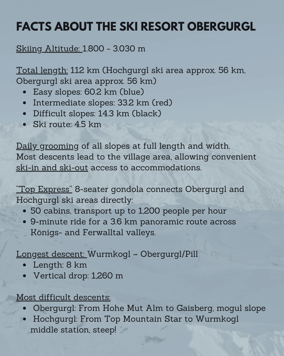 1. Ski Camp: Obergurgl - November 2023